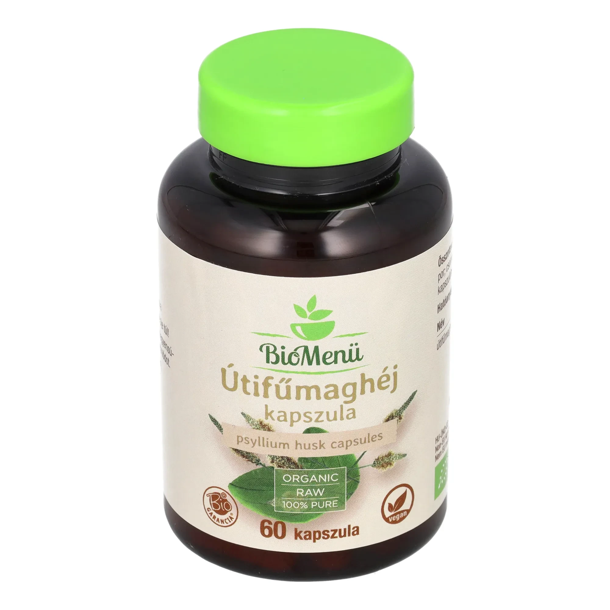 BioMenü BIO ÚTIFŰMAGHÉJ kapszula 60 db