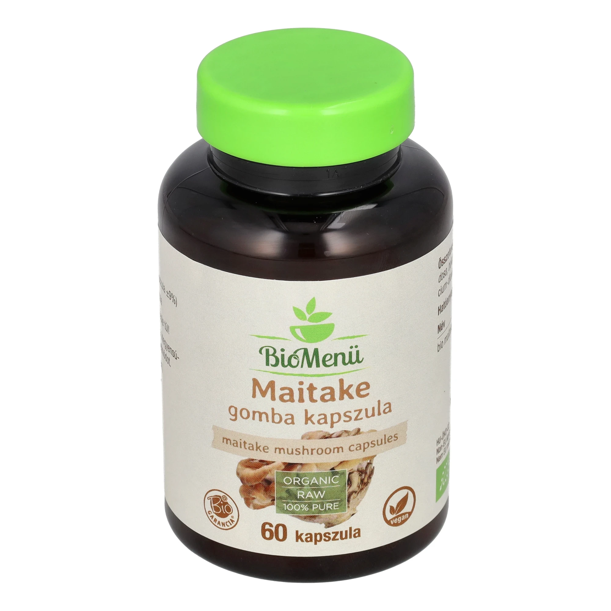 BioMenü BIO MAITAKE gomba kapszula 60 db