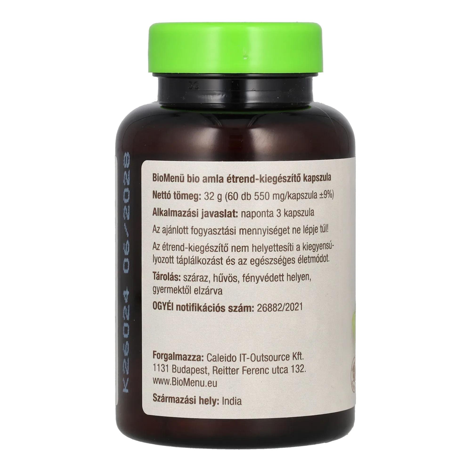 BioMenü BIO AMLA kapszula 60 db