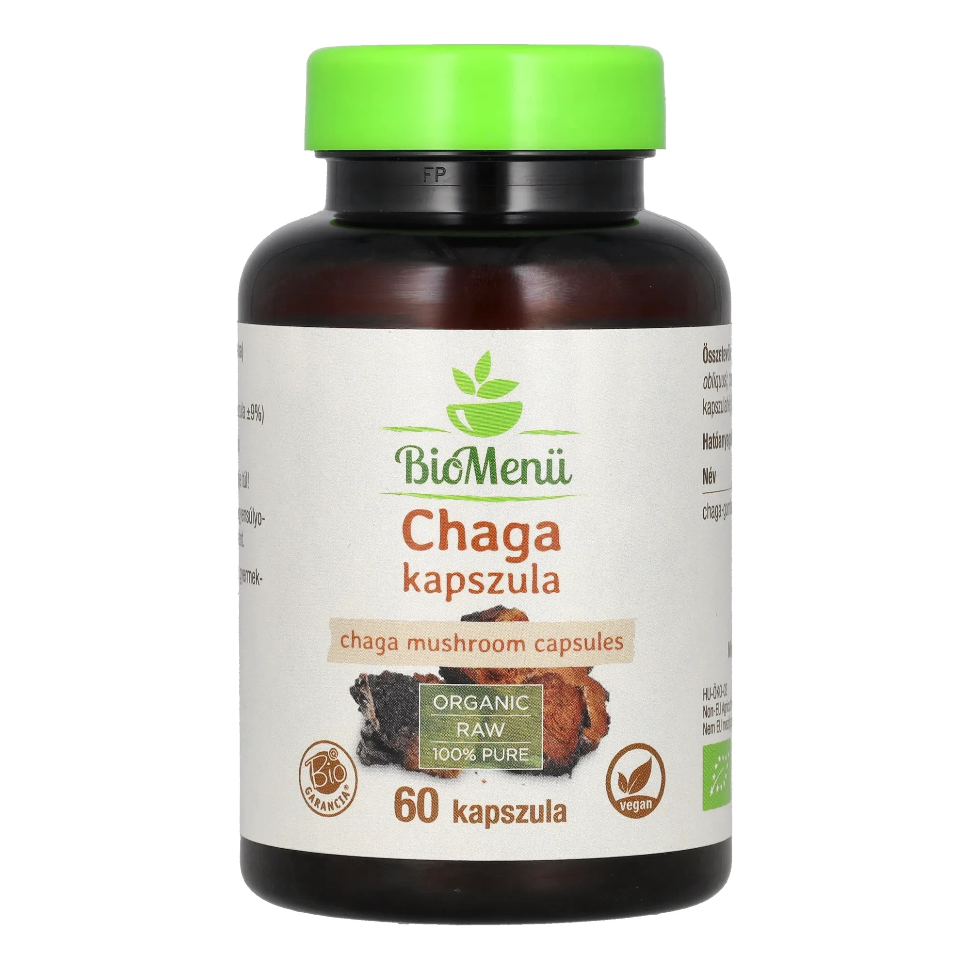 BioMenü BIO CHAGA kapszula 60 db