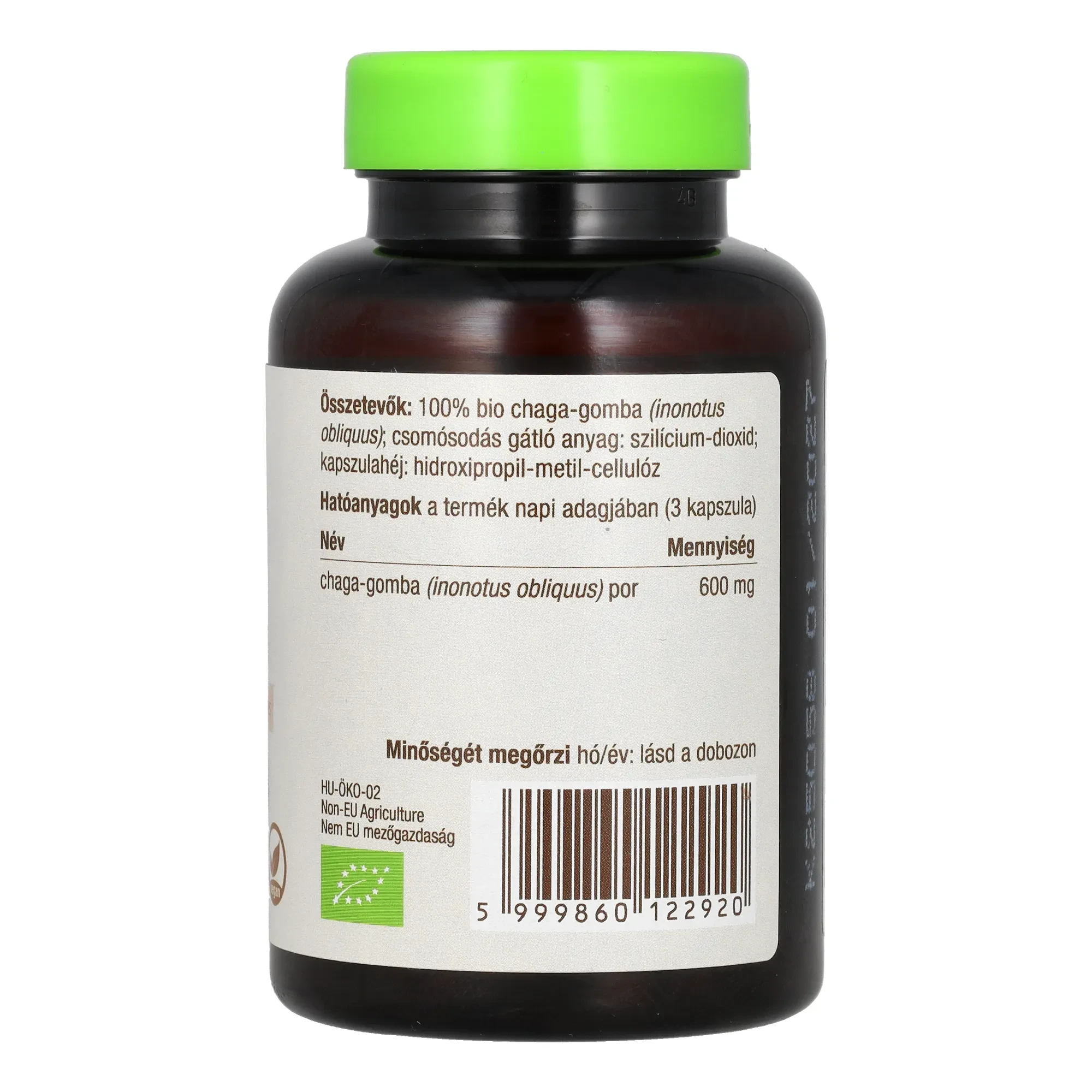 BioMenü BIO CHAGA kapszula 60 db