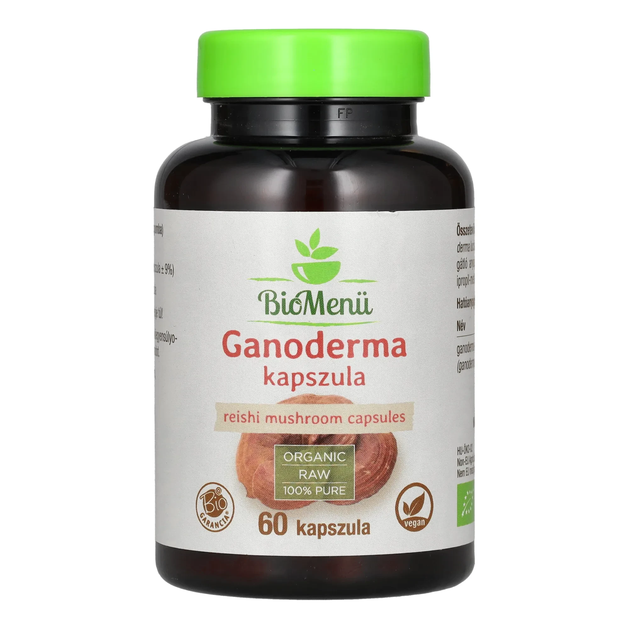BioMenü BIO GANODERMA kapszula 60 db