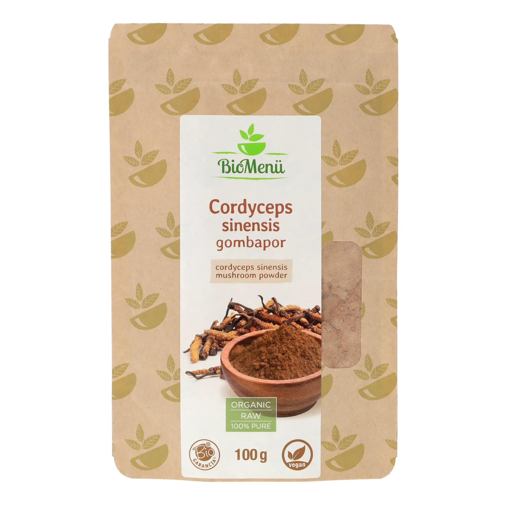 BioMenü BIO CORDYCEPS sinensis gombapor 100 g