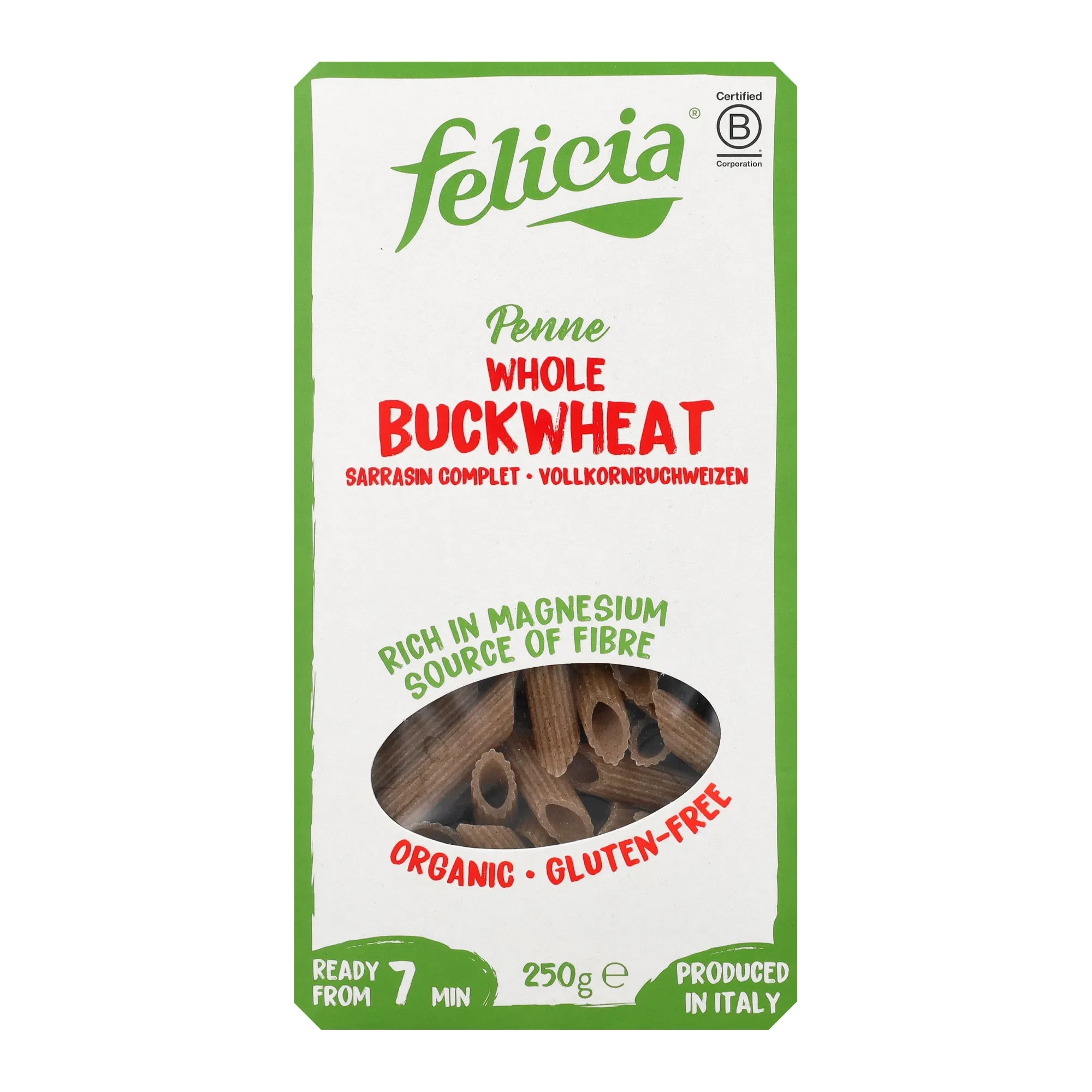 Felicia Bio hajdina penne 250g