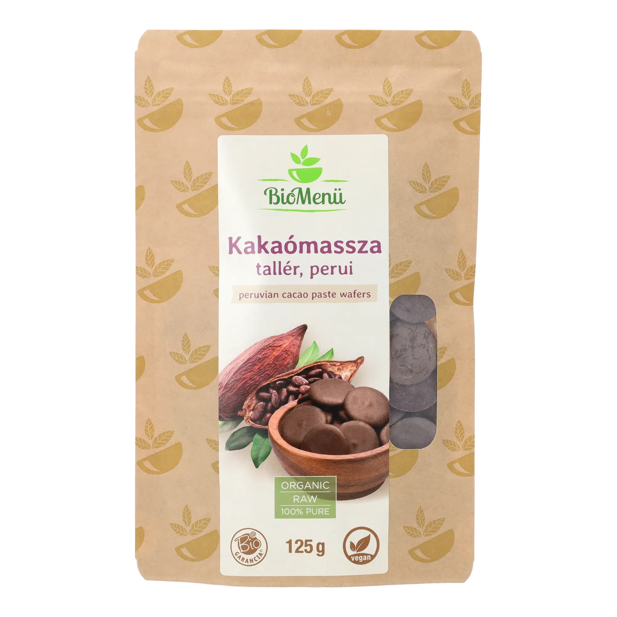 BioMenü BIO KAKAÓMASSZA tallér perui 125 g