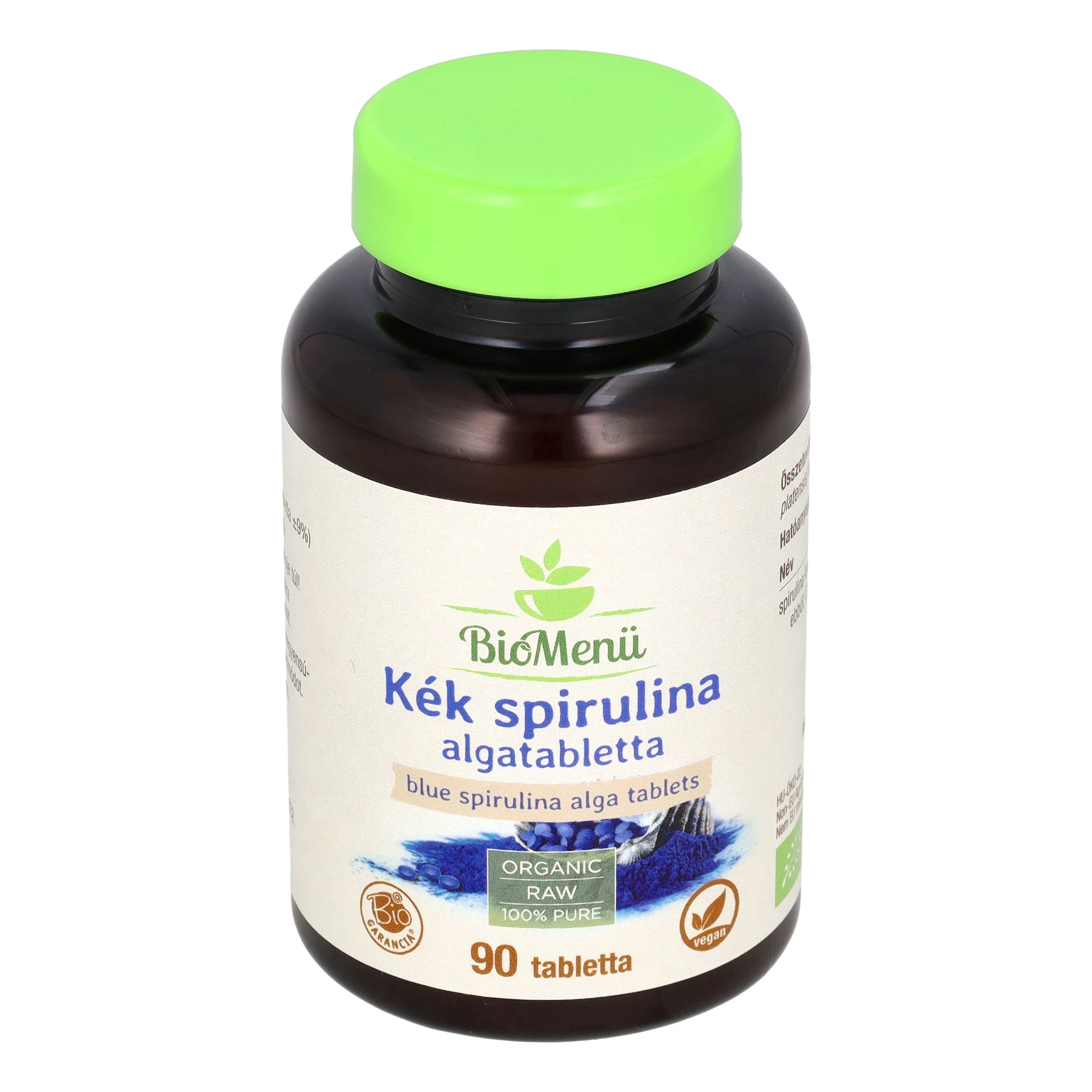 BioMenü BIO KÉK SPIRULINA ALGA tabletta 90 db