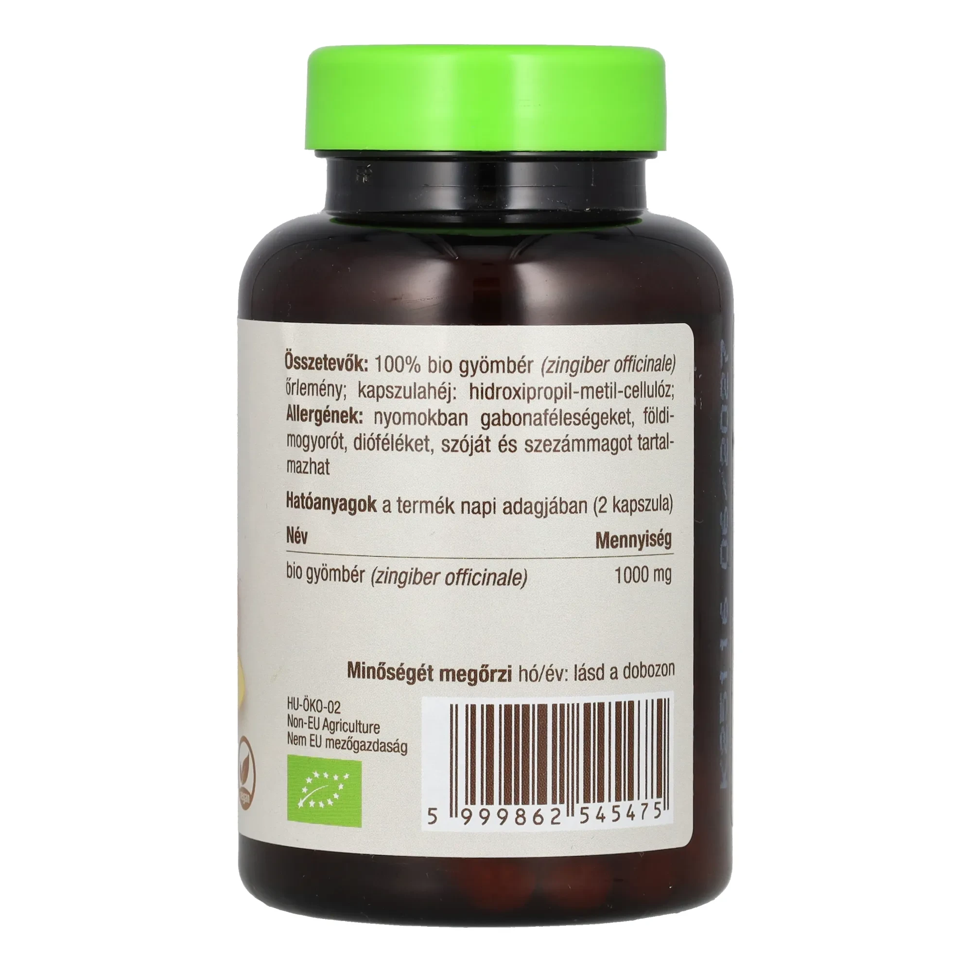 BioMenü BIO GYÖMBÉR kapszula 60 db