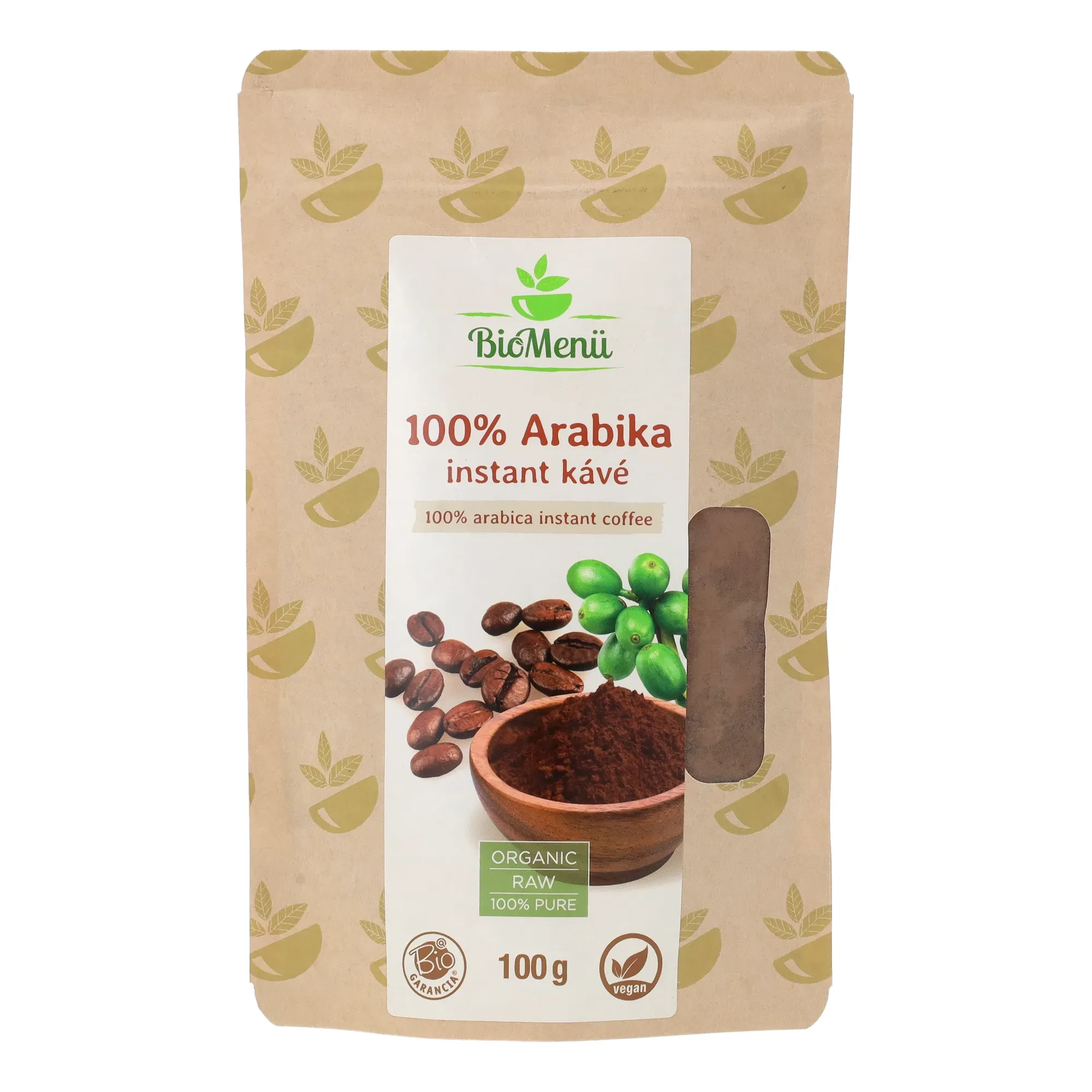 BIO 100% Arabika instant kávé 100 g