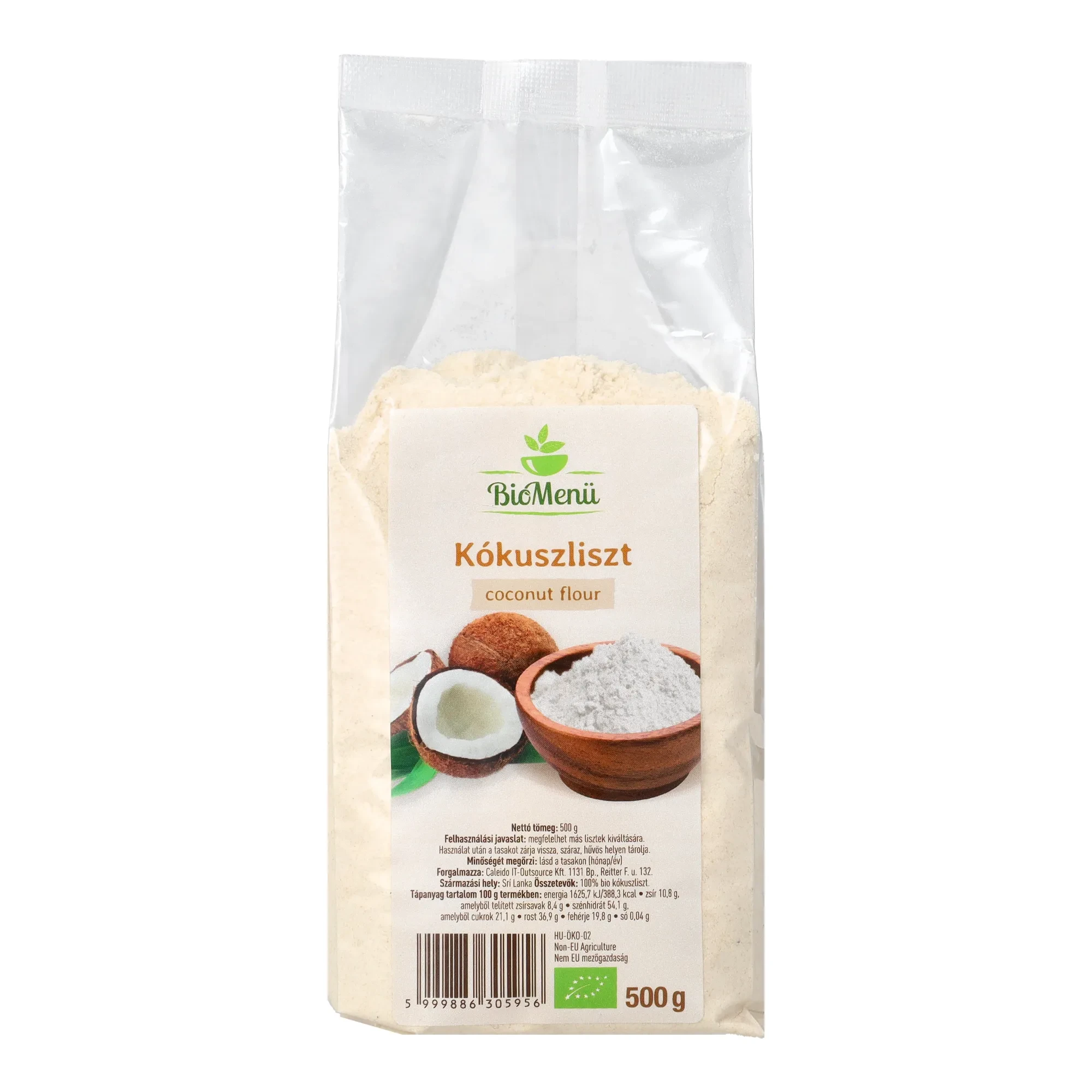 BioMenü Bio Kókuszliszt 500 g