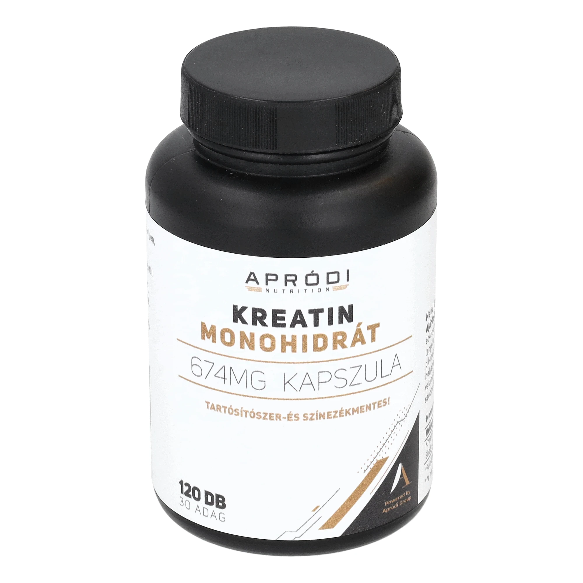 Apródi Kreatin Monohidrát 674 mg 120 db Kapszula