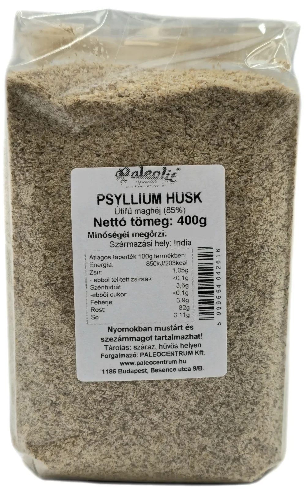 Paleolit Psyllium Husk 85% 1kg (útifű maghéj)