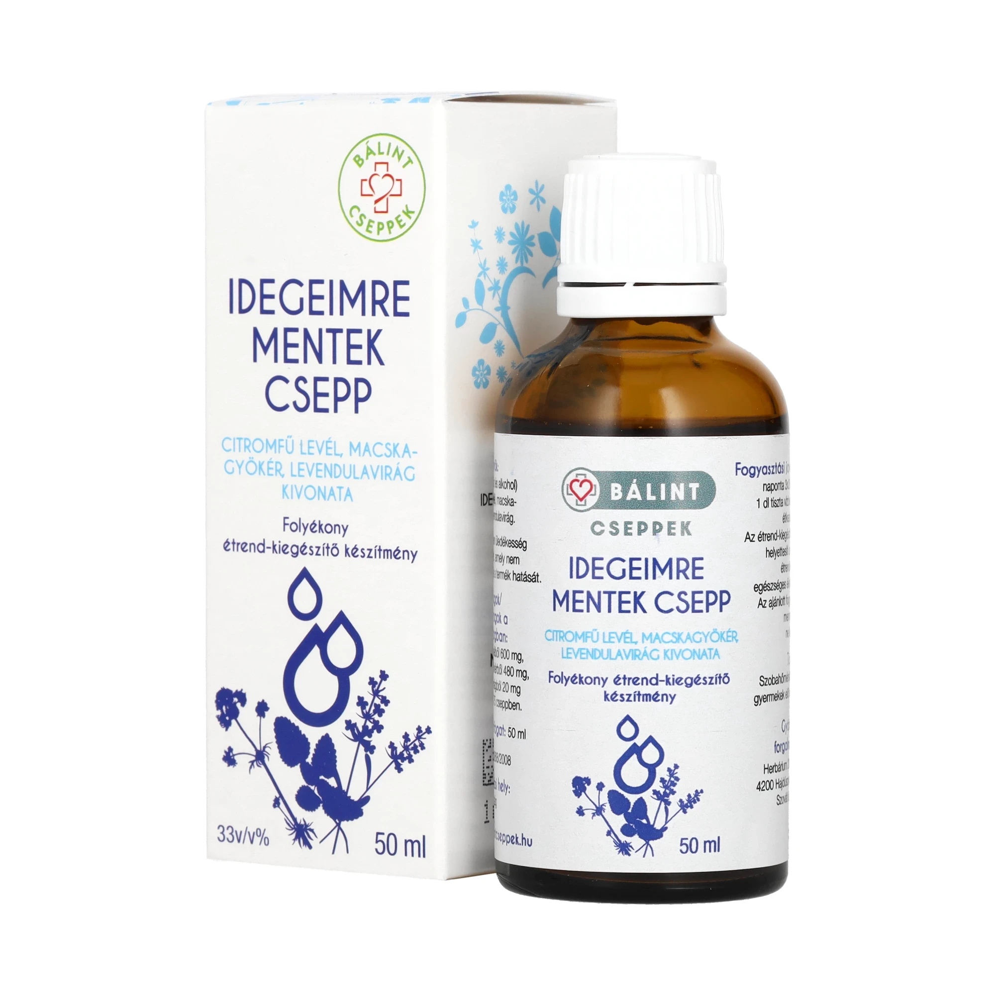 Bálint Idegeimre mentek csepp 50ml