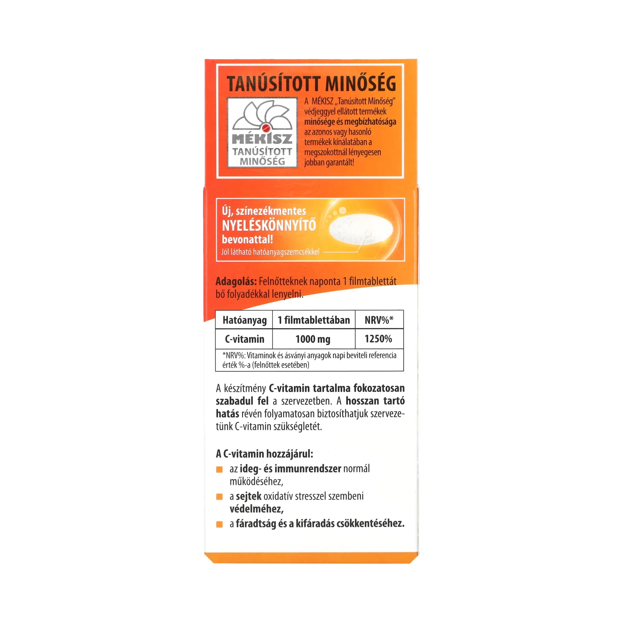 BioCo C-1000mg Retard Családi csomag tabletta 100db