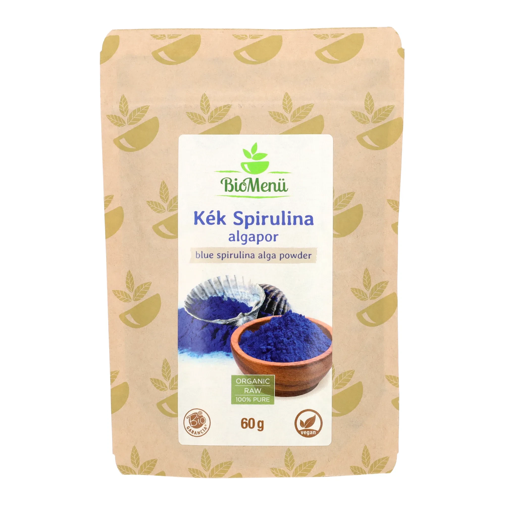 BioMenü BIO KÉK SPIRULINA ALGA por 60 g