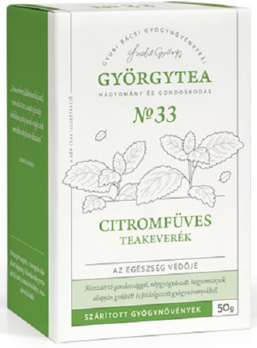 Györgytea Citromfűves Teakeverék 50 g