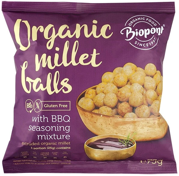 Bio Kölesgolyó Barbecue 75g