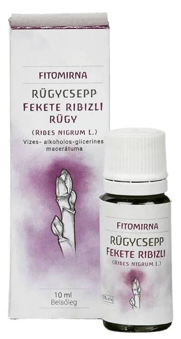 Fitomirna Feketeribizli rügycsepp 10ml