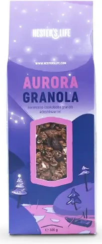 Hester's Life Aurora Granola - Narancsos-Csokoládés 300 g
