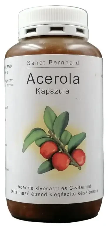 Sanct Bernhard Acerola C-vitamin 300 db kapszula