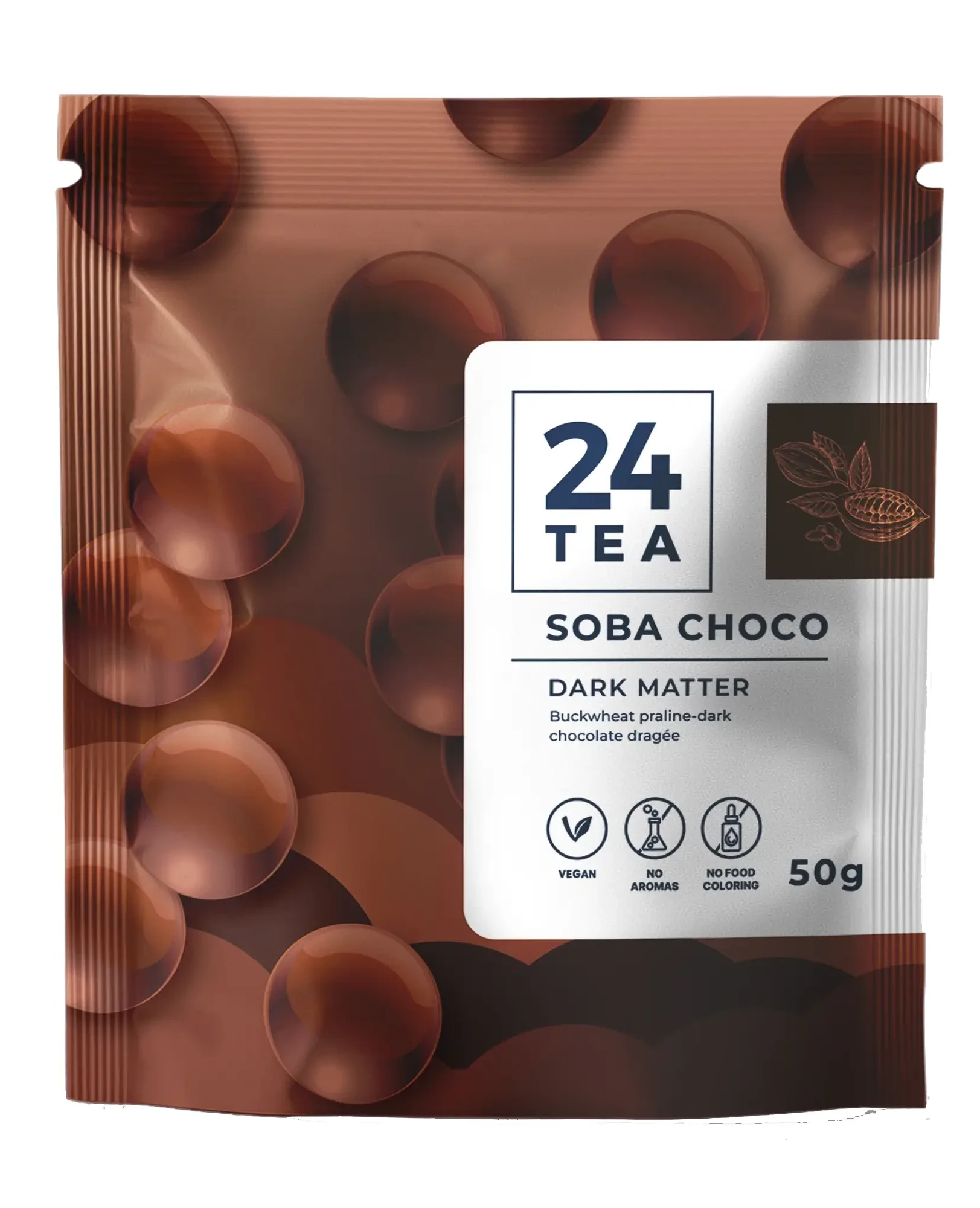 24 Tea Soba Choco Dark Matter 50 g