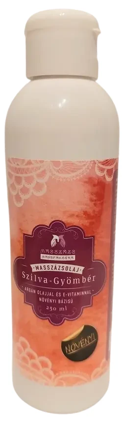 Masszázs Manufaktúra Szilva-Gyömbér masszázsolaj 250ml