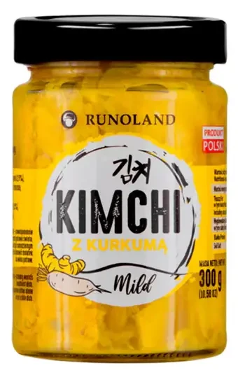 Runoland Kimchi csípős kurkumával 300g