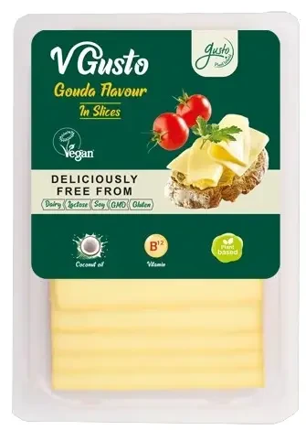 Gusto Vegan Gouda ízű szeletelt 140g