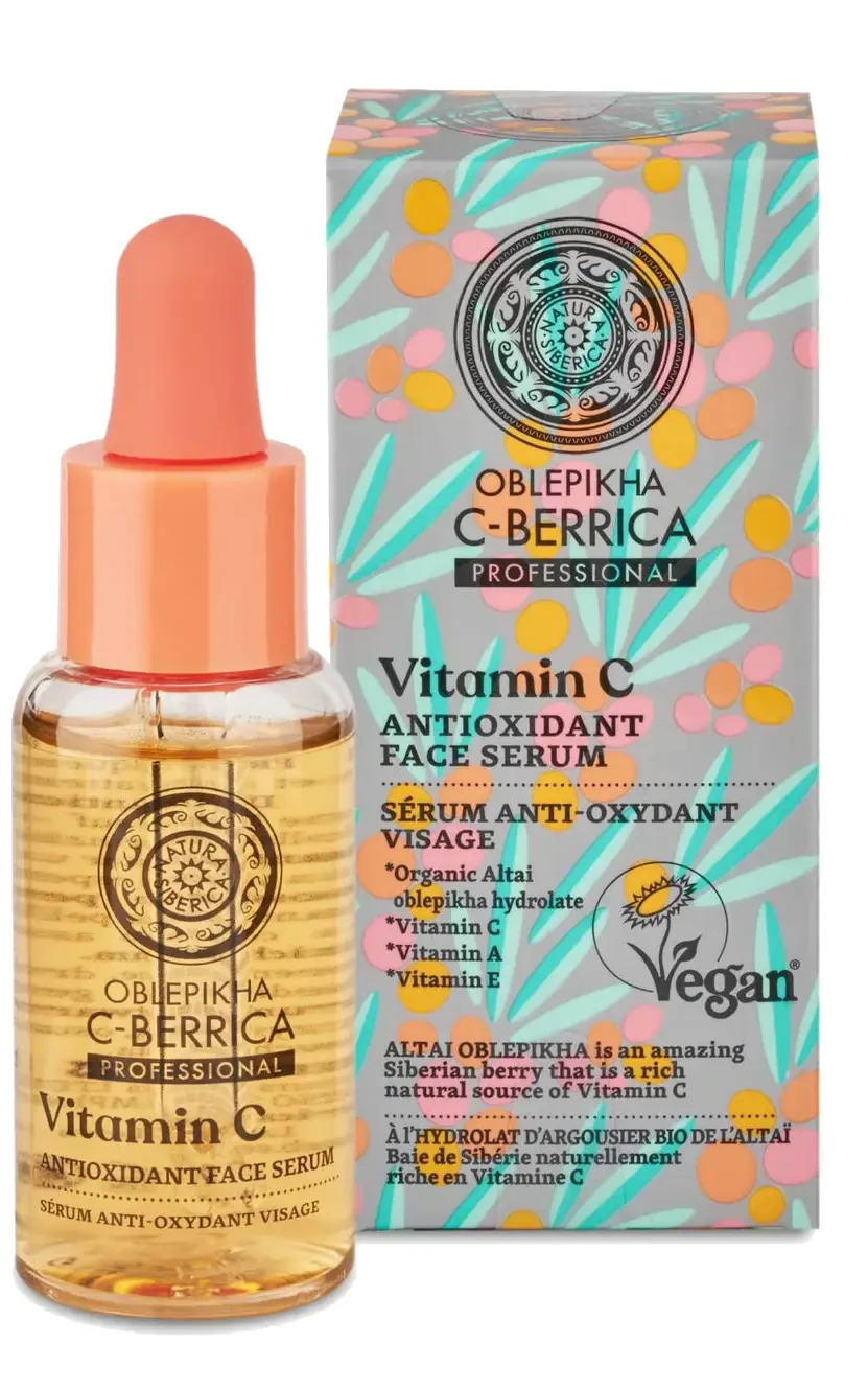 Natura Siberica Energetizáló Arcszérum C-Vitaminnal 30ml