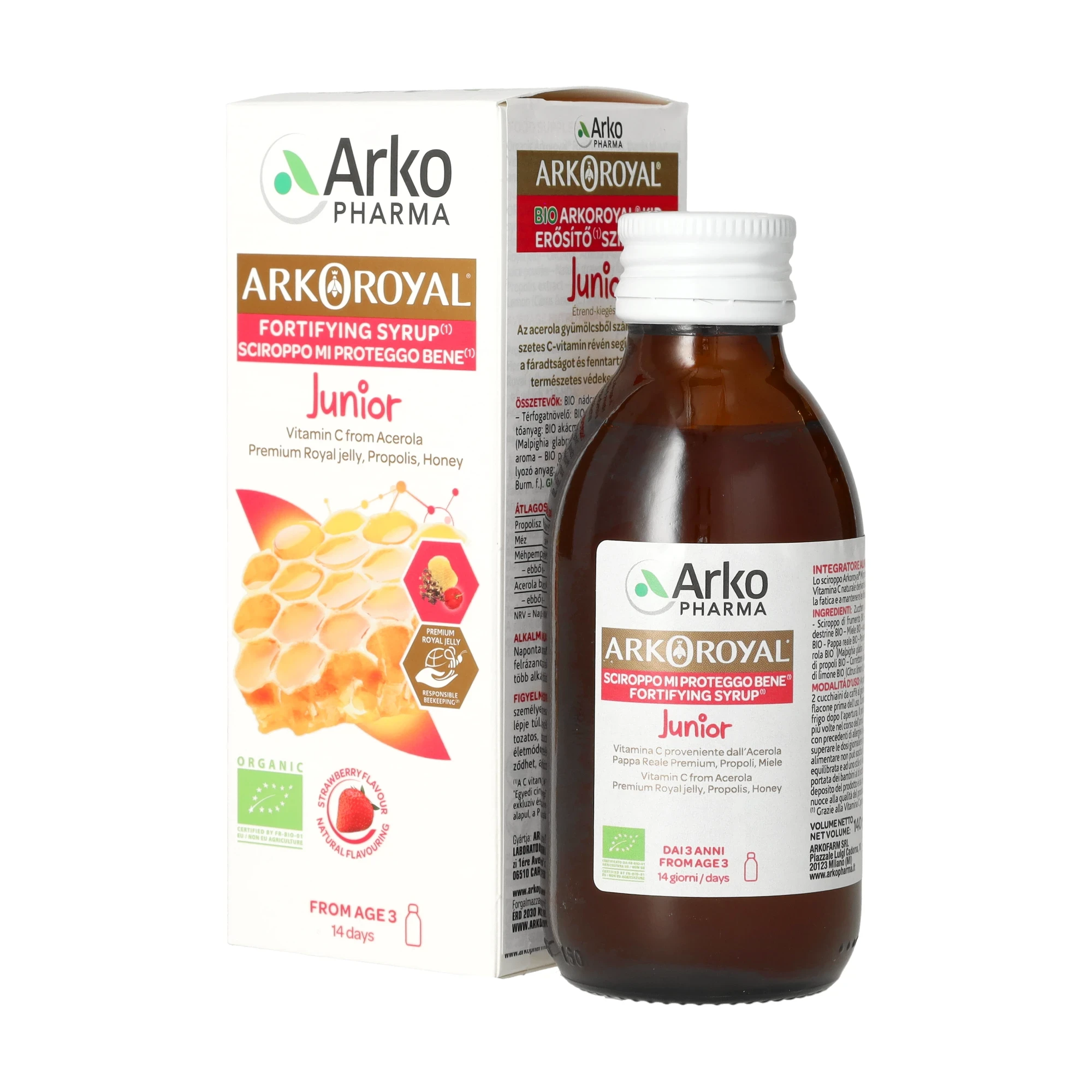 Arkoroyal Bio Kid Méhpempő oldat 140ml