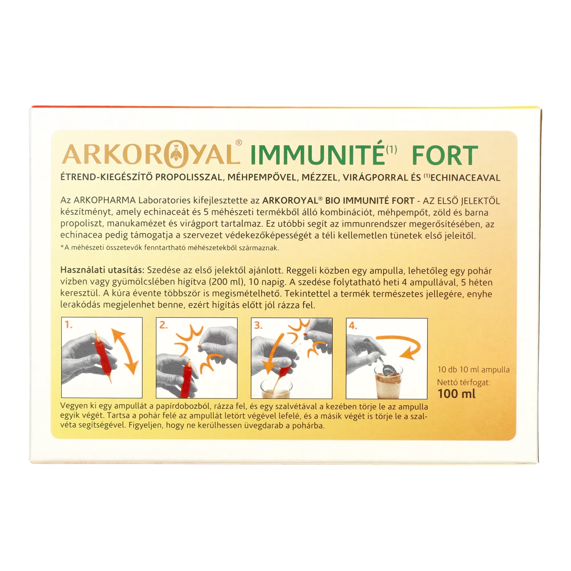 Arkoroyal Immunité FORT 10db