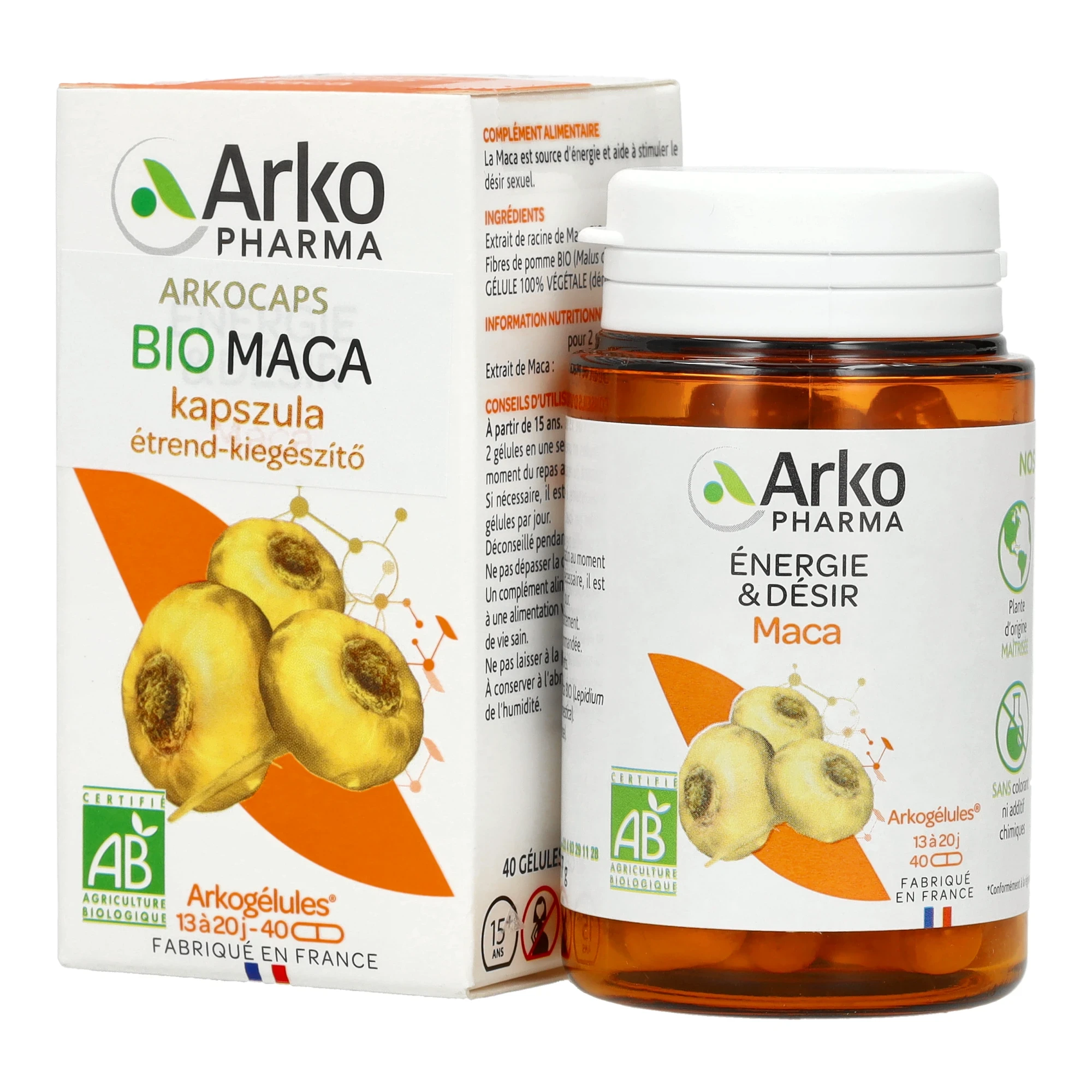 Arkocaps Bio Maca kapszula 40 db