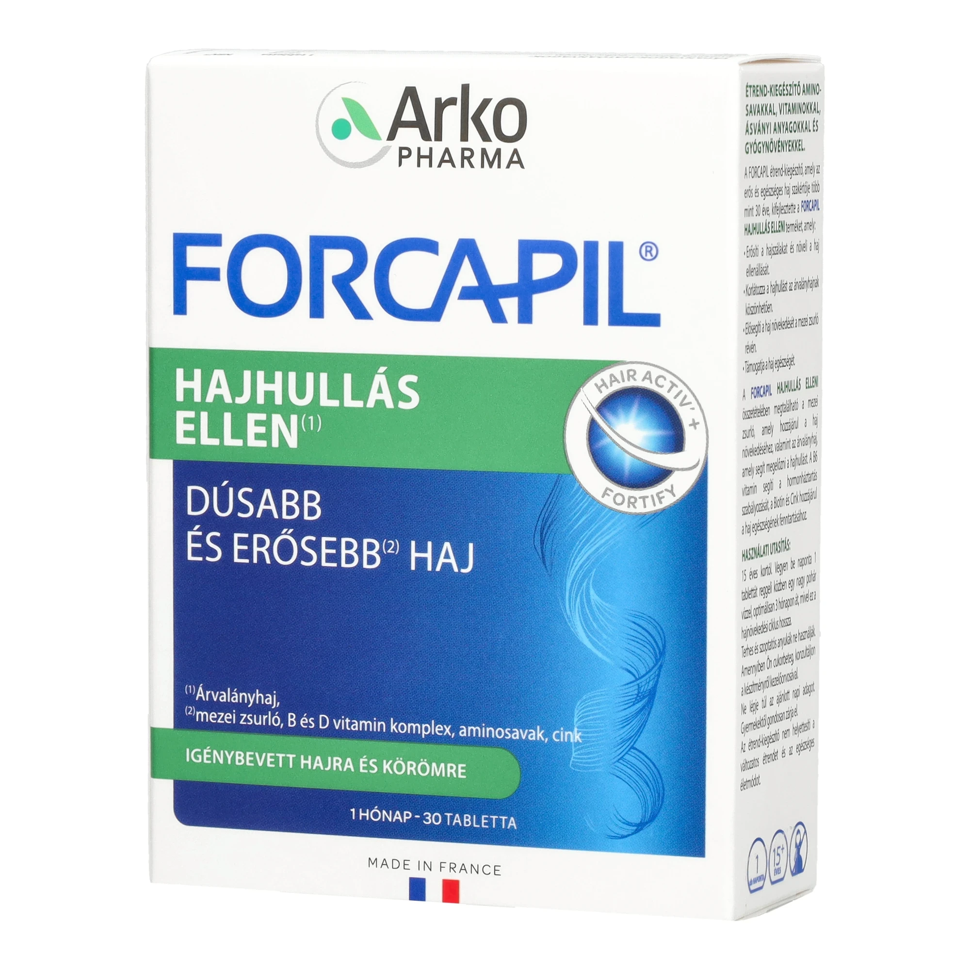 Forcapil Hair Activ tabletta 30 db