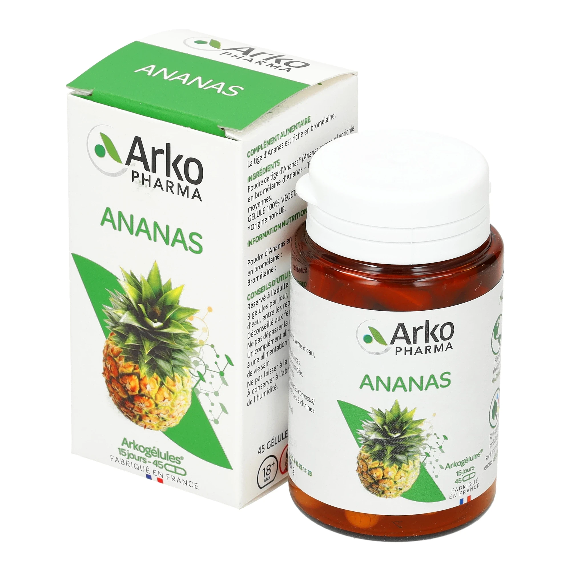 Arkocaps Ananász kapszula 45db
