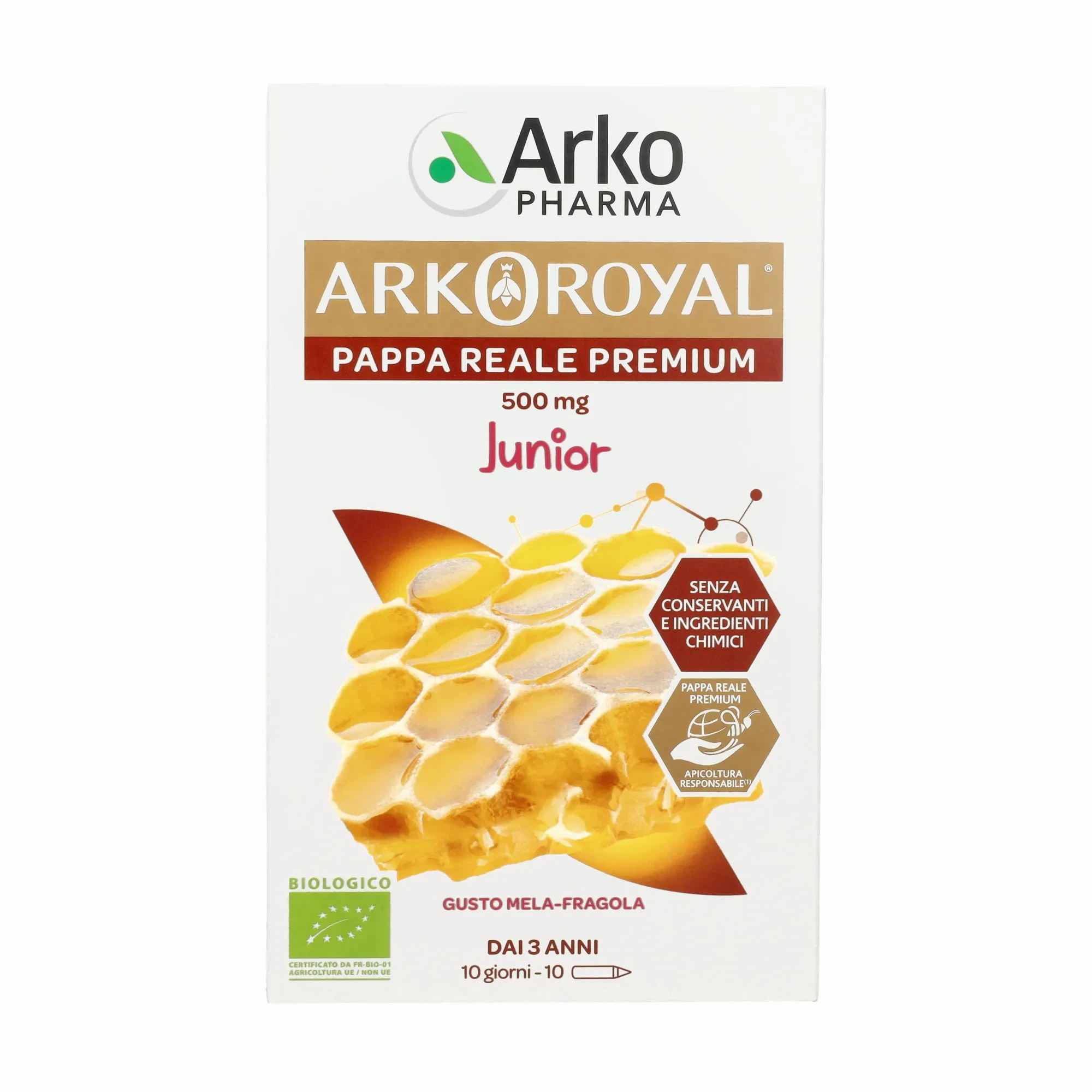 Arkoroyal Bio Junior Méhpempő ampulla 500mg 10 x 15ml