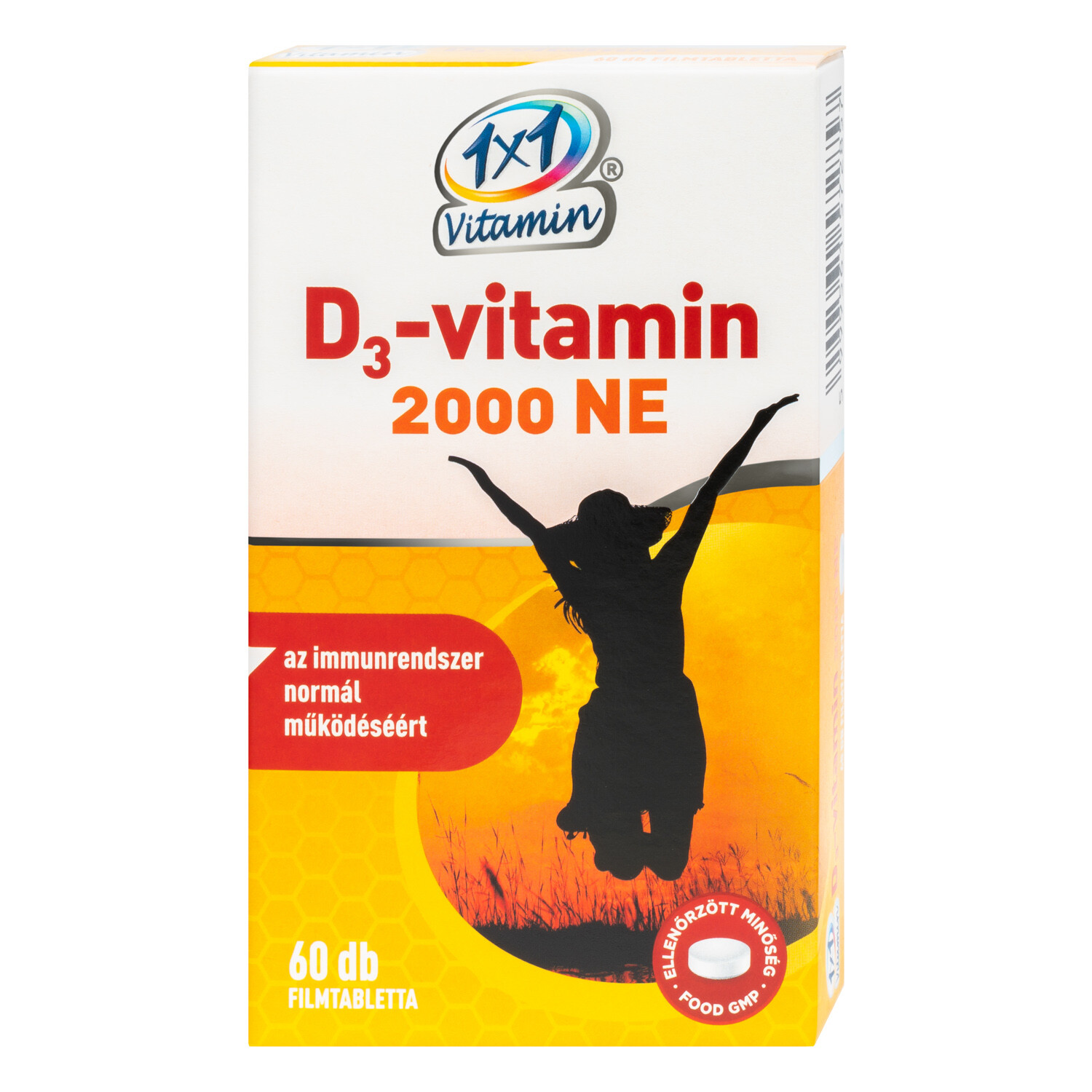 1x1 Vitamin D3-vitamin 2000NE filmtabletta 60db