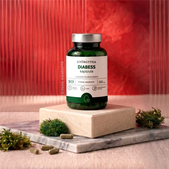 Györgytea Diabess kapszula 60db