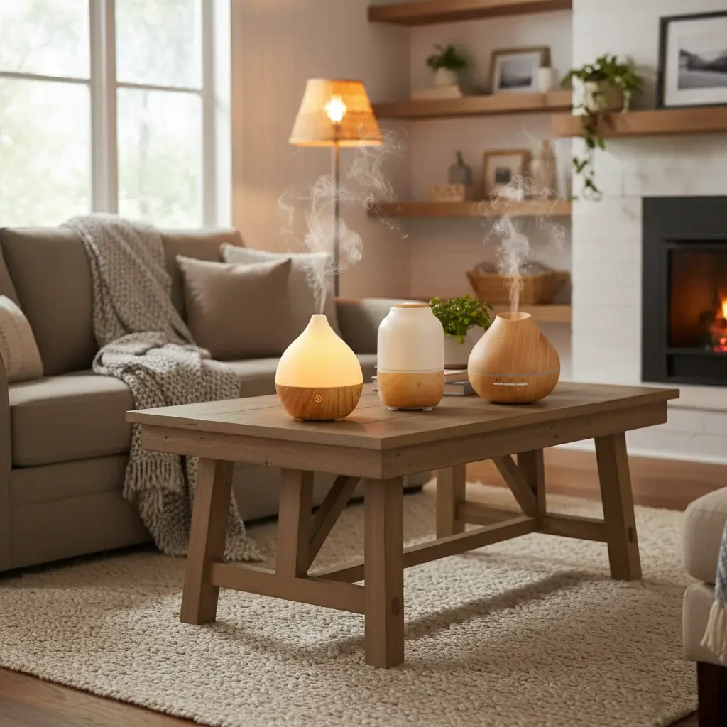 Aroma diffúzor kerámia 130ml AU12-12 24V adapter