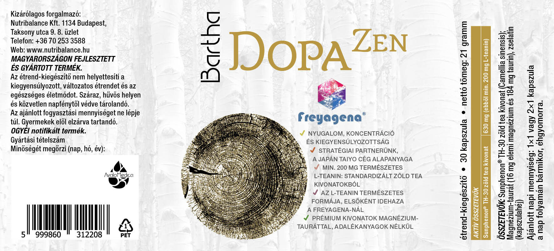 Freyagena Bartha DOPA(S-G) 30db