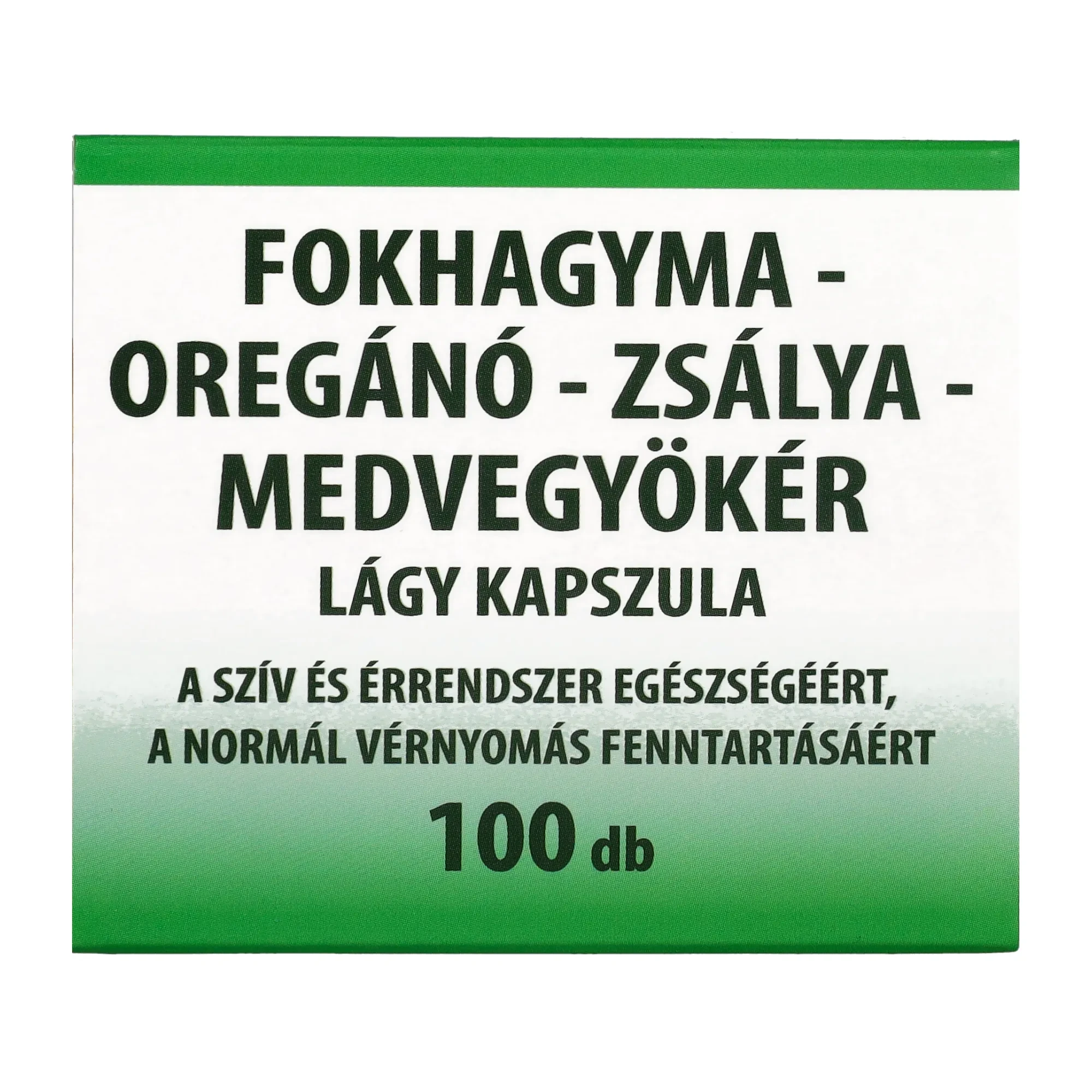 Dr. Chen Fokhagyma-Oregánó-Zsálya kapszula 100 db