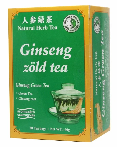 Ginseng zöld teafilter 20 db (Dr.Chen)