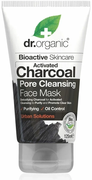 Dr.Org. Pórustisztító arcpakolás aktív szénnel 125ml