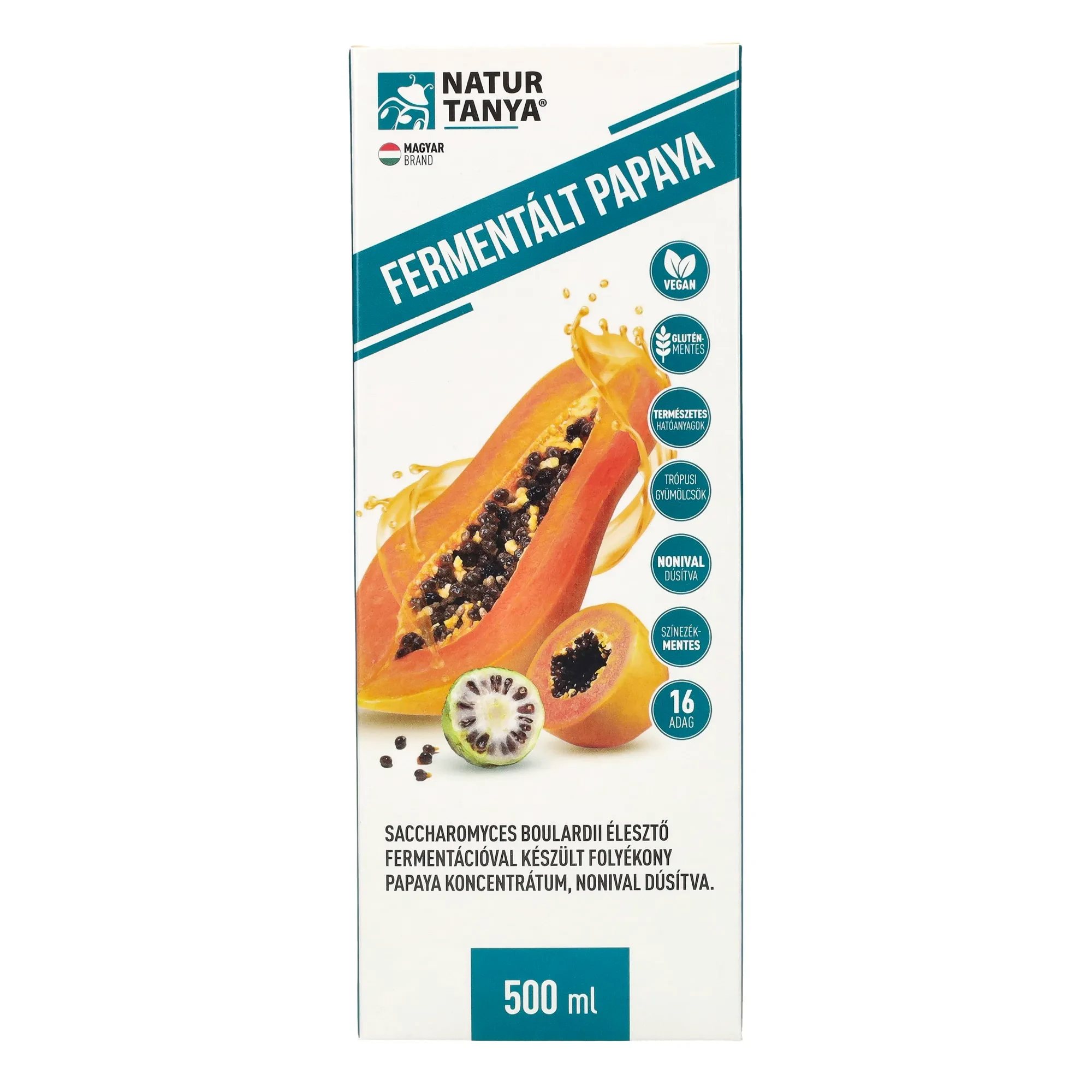 NT Fermentált Papaya koncentrátum 0,5L