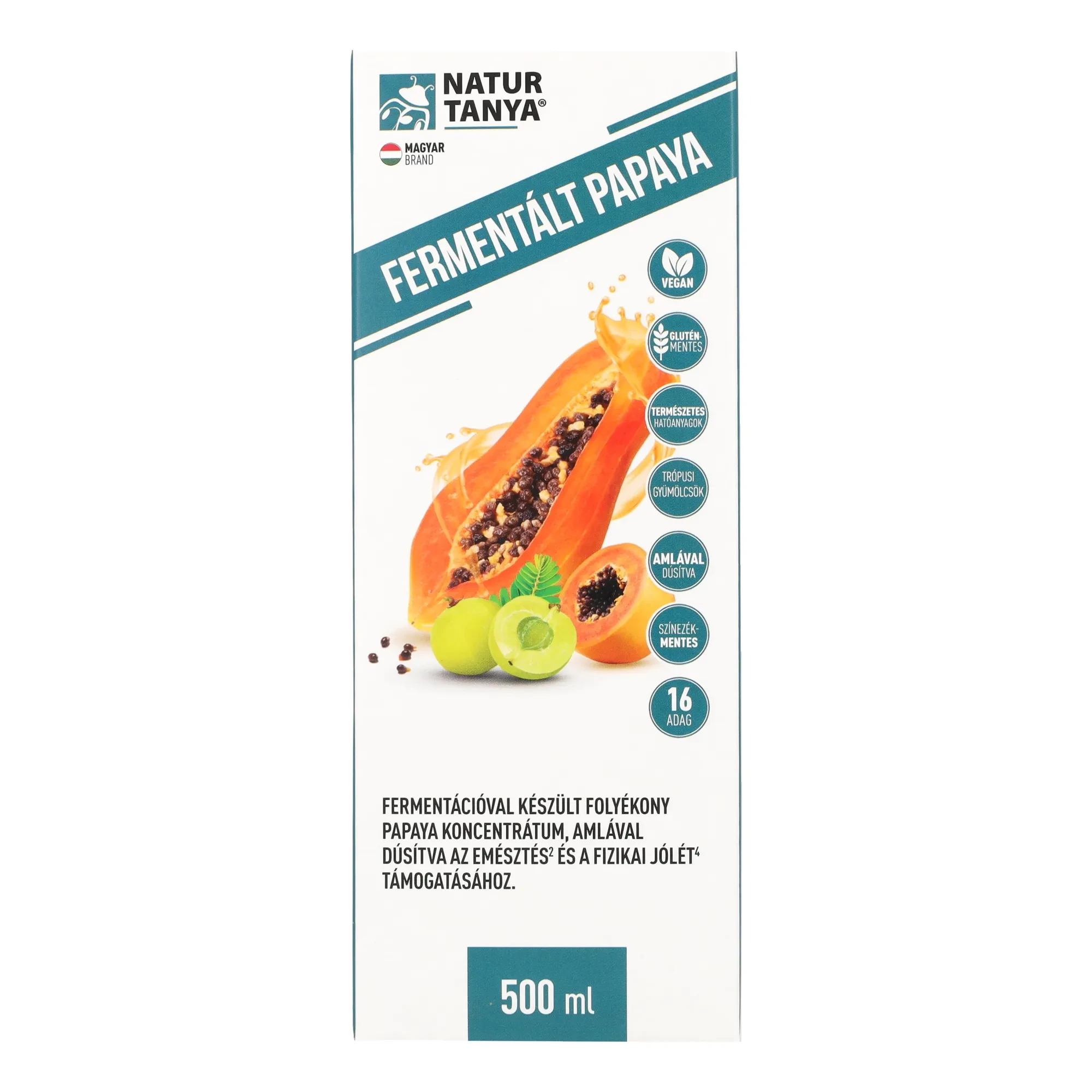 NT Fermentált Papaya koncentrátum 0,5L