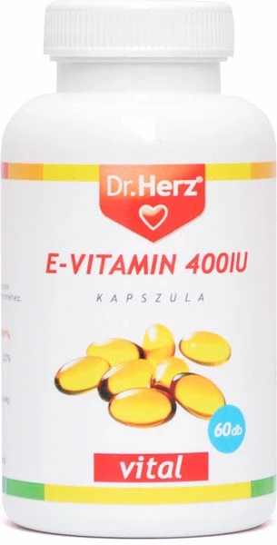 E-vitamin 400IU lágyzselatin kapszula 60db