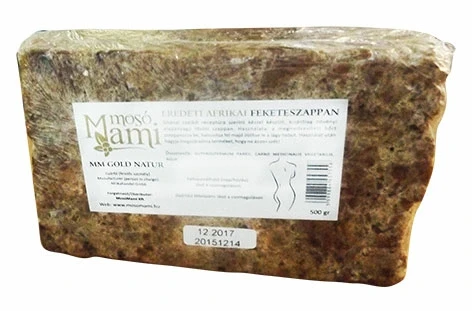Eredeti afrikai fekete szappan 500 g (MosóMami Kft.)