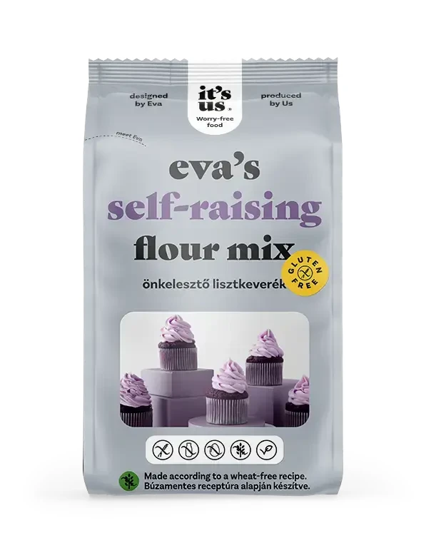 It's Us Eva's Gluténmentes Önkelesztő Lisztkeverék 1 kg
