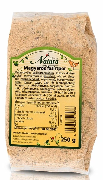 Fasírtpor magyaros 250g (Dénes Natura)