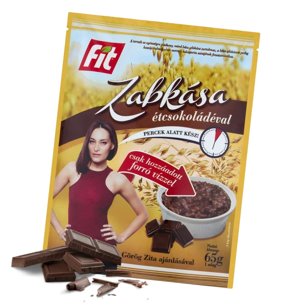 Fit reggeli zabkása étcsokoládé 65g