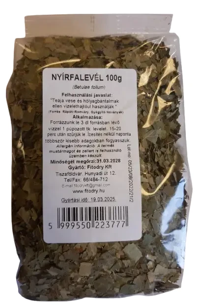 Fitodry Nyírfalevél 100g