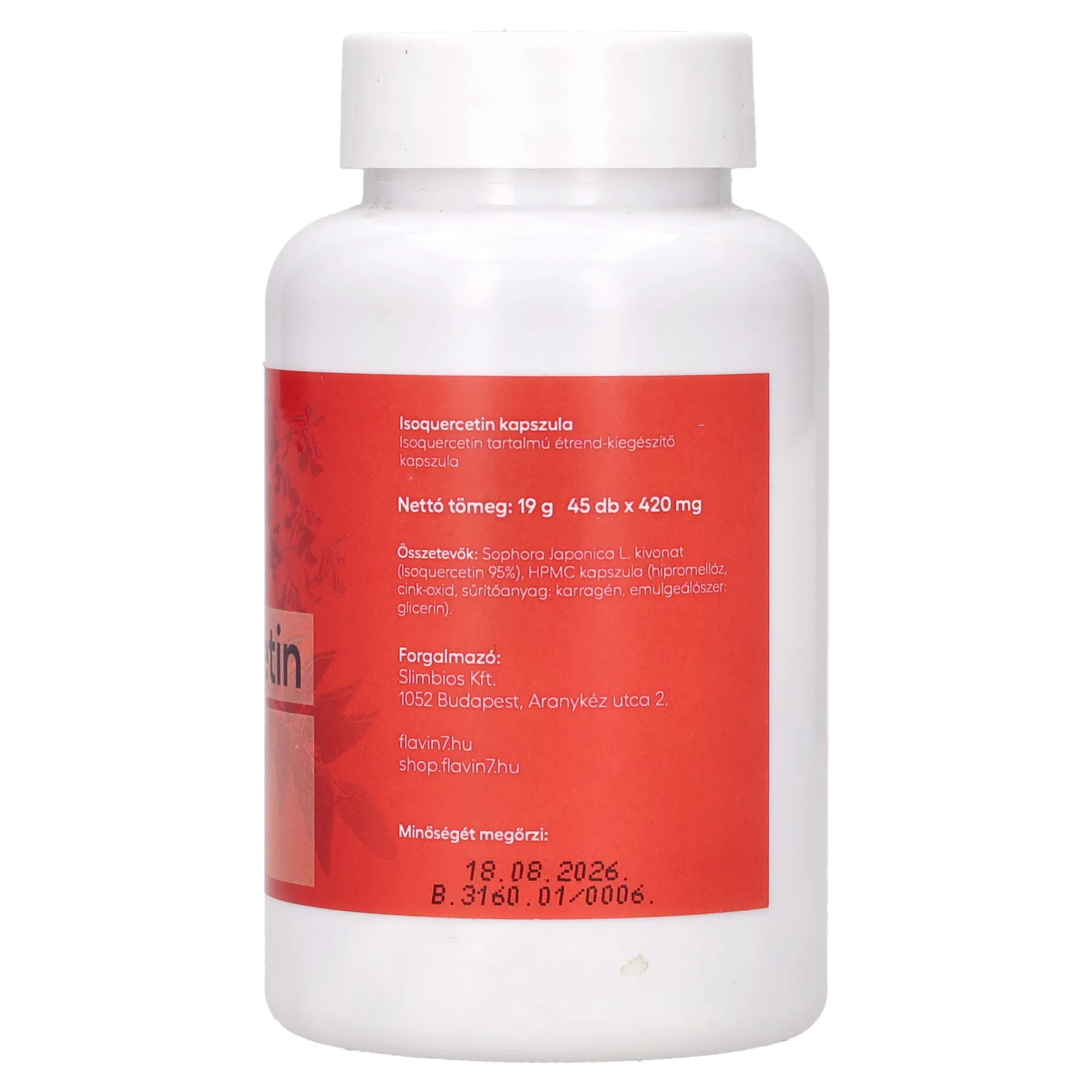 IsoQuercetin 45 db kapszula